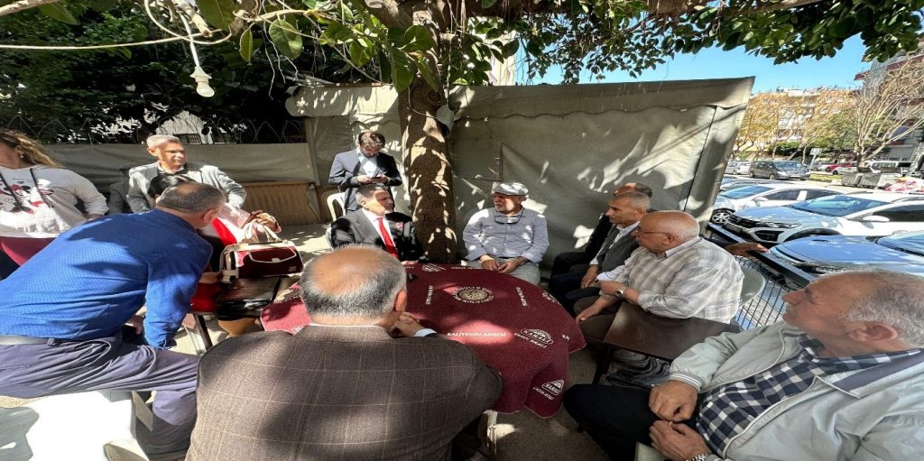 MHP Mersin Milletvekili adayı Dr. Levent UYSAL Malatya-Erkenekliler Kültür ve Dayanışma Derneğini ziyaret etti. 55 1024x511