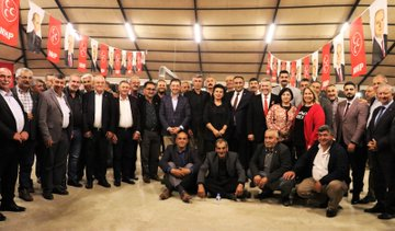 MHP Mersin Milletvekili adayı Dr. Levent UYSAL mahalle muhtarlarıyla bir araya geldi. esdg  HABERLER esdg
