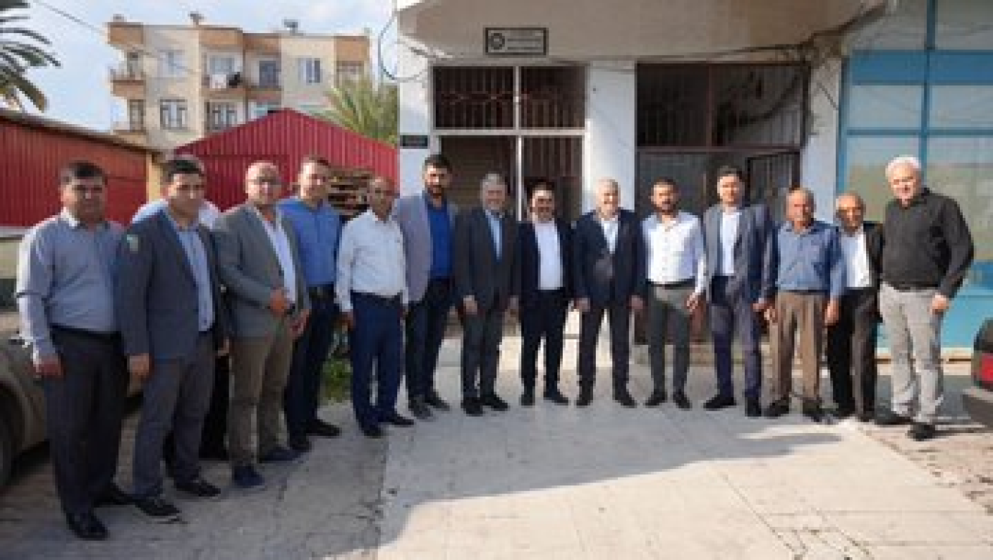 MHP Mersin Milletvekili adayı Dr. Levent UYSAL Bozyazı Esnaf ve Sanatkarlar Kredi ve Kefalet Kooperatifi ziyaret etti. dsdfvcvfs444