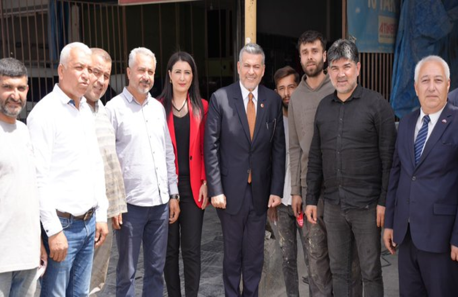 MHP Mersin Milletvekili adayı Dr. Levent UYSAL Mezitli Sanayi ziyaret etti. setwewewwrwerwwr